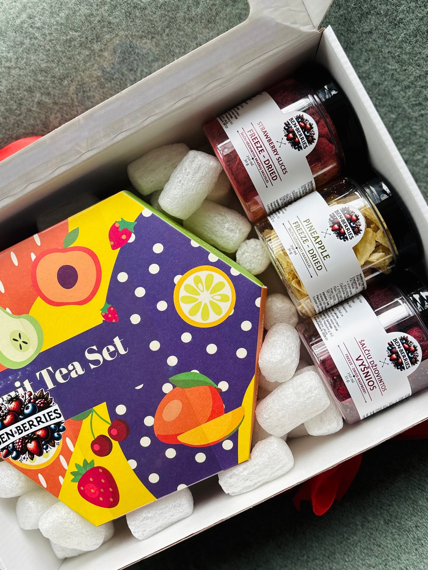 Prabangus vaisių aromatų rinkinys – saldi kelionė į skonių rojų