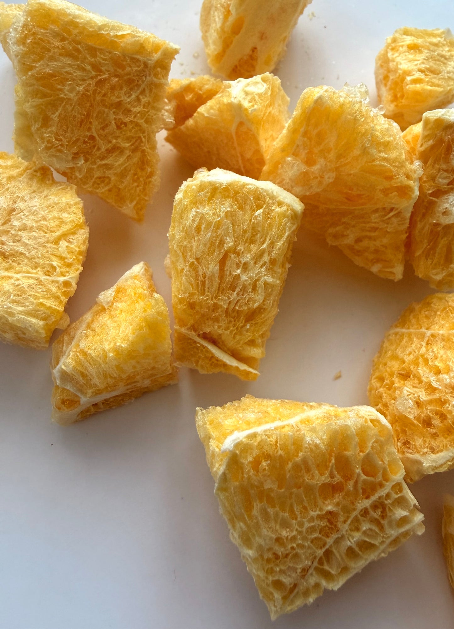 Šalčiu džiovinti apelsinai