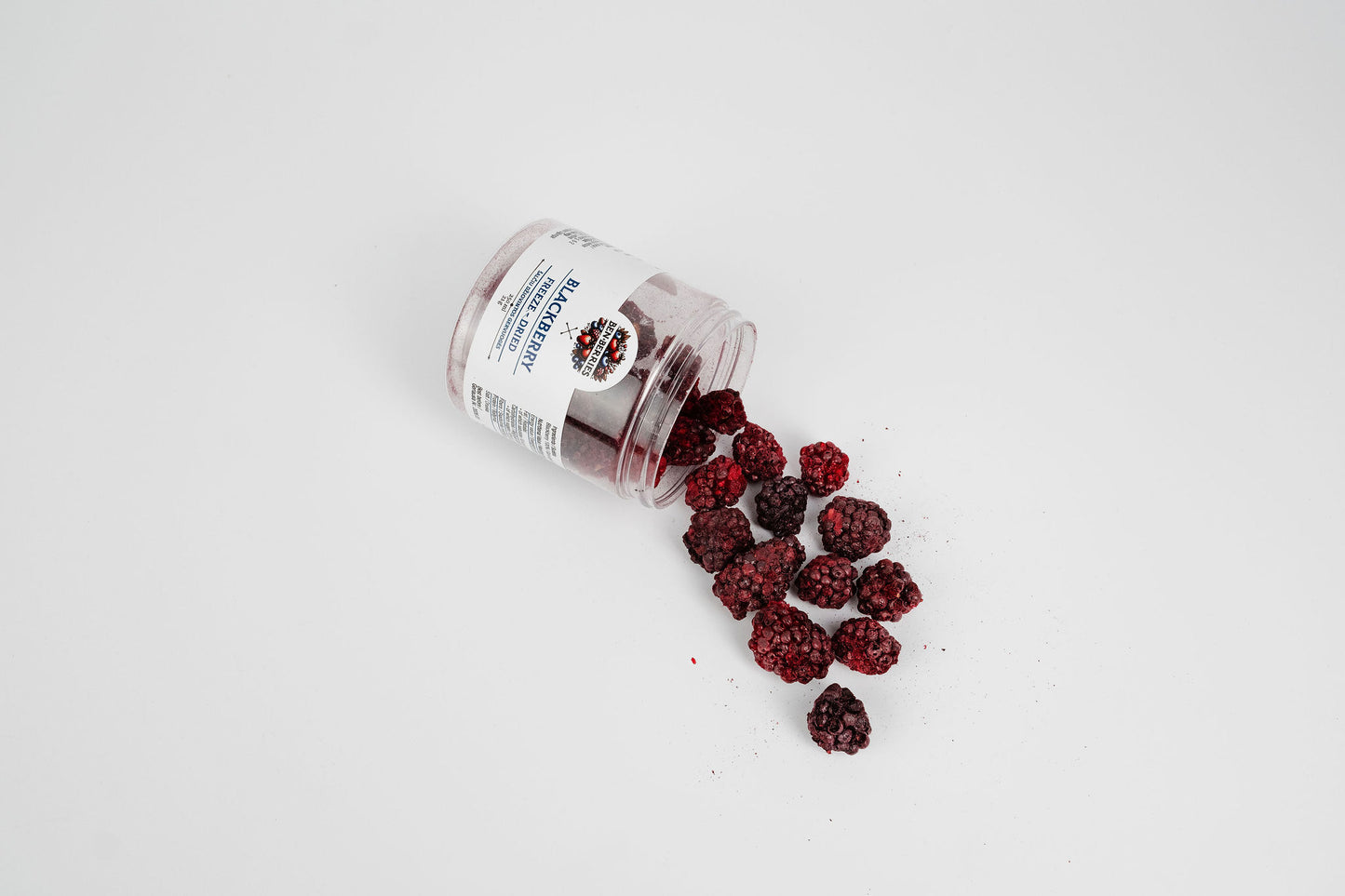 Freeze-dried Blackberries