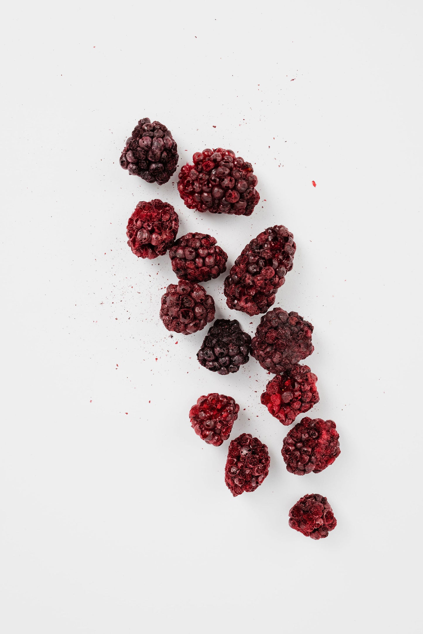 Freeze-dried Blackberries