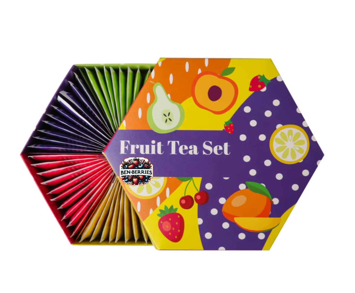 Prabangus vaisinės arbatos rinkinys